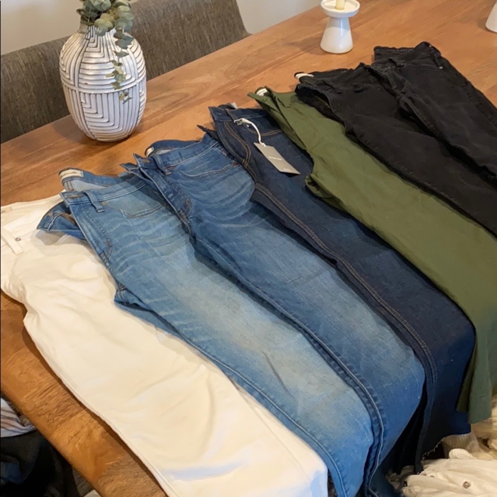 Madewell Black Skinny Skinny Jeans
